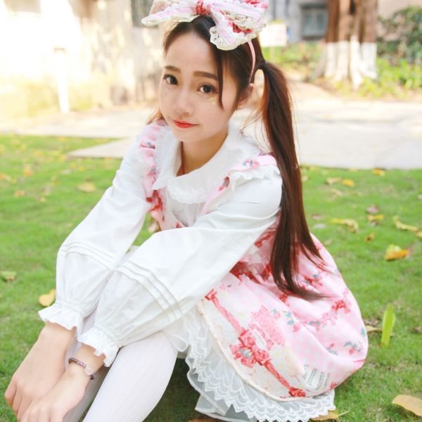 1296 pink cute lovely Lolita dress 