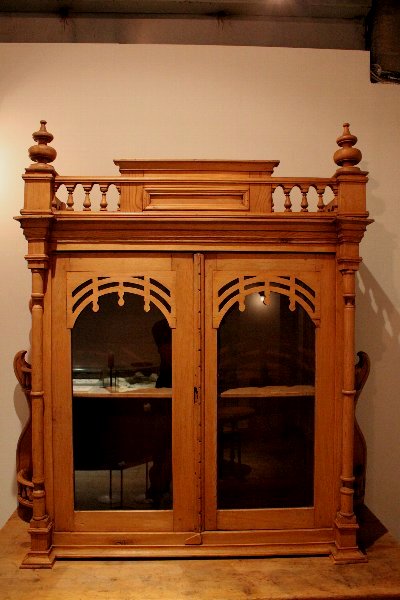  France antique.19 century about. cabinet.. pavilion. shelves. drawer. counter. sideboard. exhibition case. glass case 
