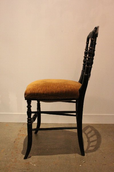 フランスアンティーク.19世紀.ナポレオン3世.チェアー.スツール.椅子.洋館.ソファー.A_画像5