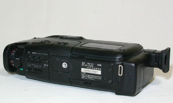 HITACHI／VHS-Cビデオカメラ マスタックスムービー【ＶM-C1】／管YPO_画像4