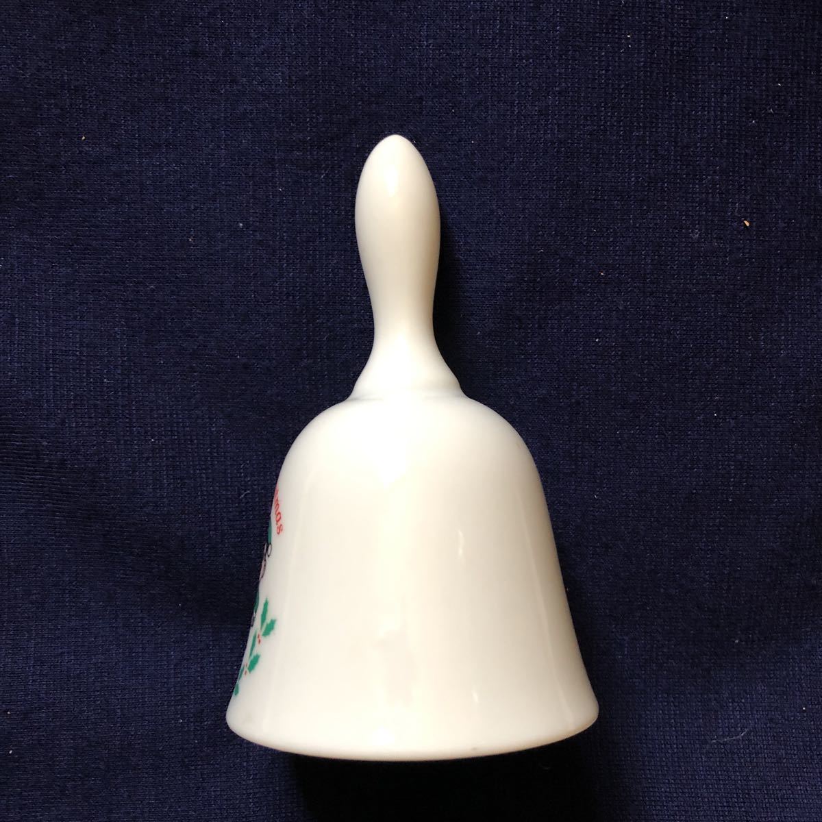 * retro * очень редкий не продается Fujiya Peko-chan &poko Chan керамика производства Рождество bell подлинная вещь 