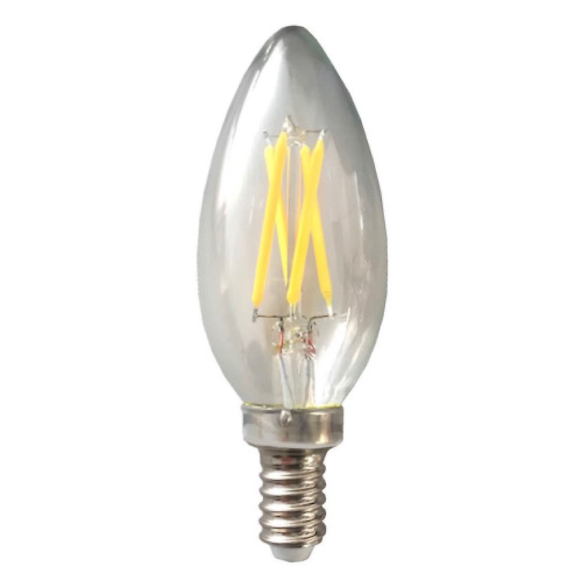 【新品】LED電球シャンデリア電球タイプ25W形 電球色口金E12調光器対応