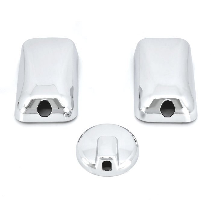  Isuzu 07 Elf standard cab exhaust .b car plating mirror cover set new goods under mirror 140Φ