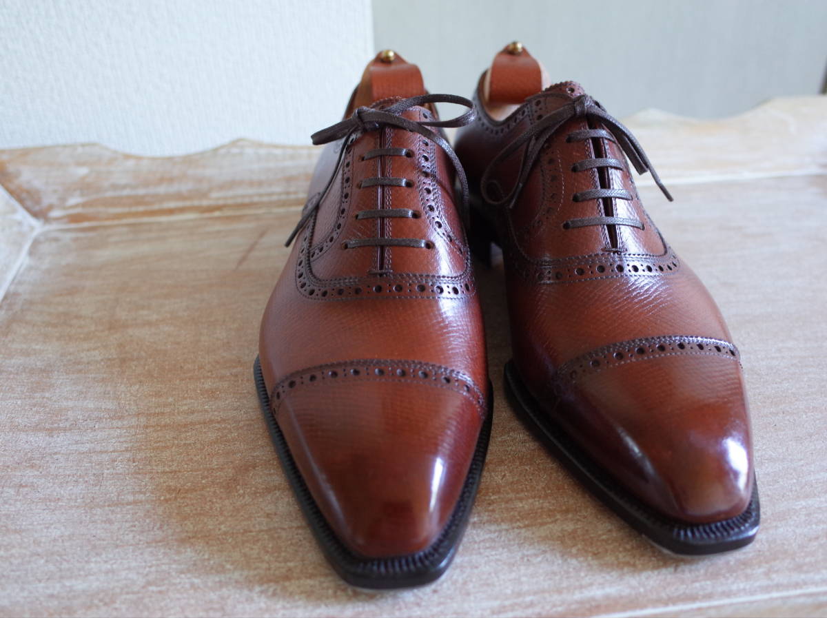 希少 未使用 ステファノベーメル bemer stefano ロシアンカーフ