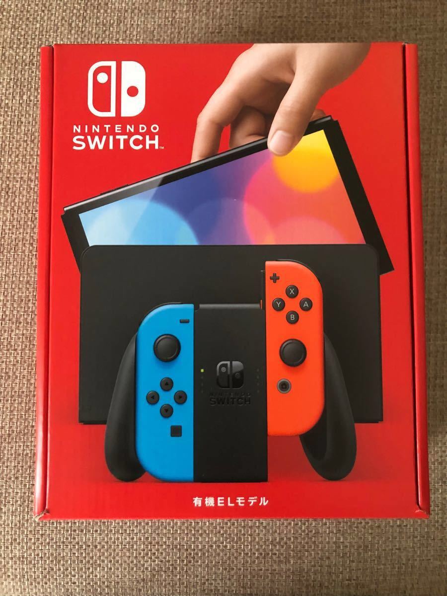 Nintendo Switch 有機ELモデル ネオンブルー／ネオンレッド Switch本体