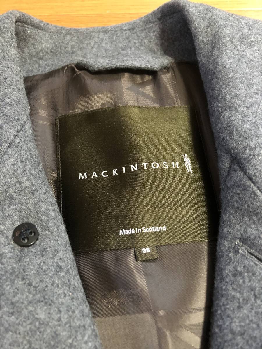 新品タグ付き MACKINTOSH DUNKELD マッキントッシュ ダンケルド ウール