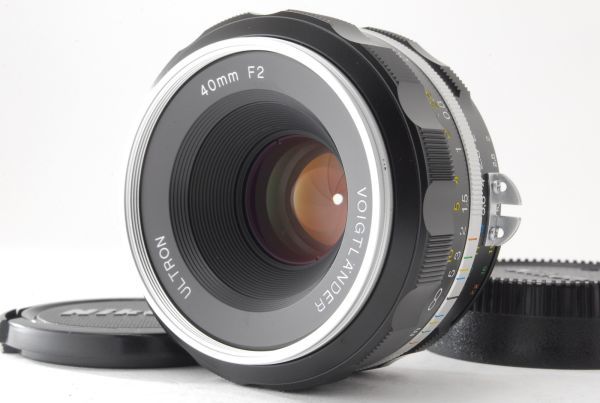 [AB Exc+] Voigtlander ULTRON 40mm f/2 SL II S Aspherical Silver Rim Nikon 7947