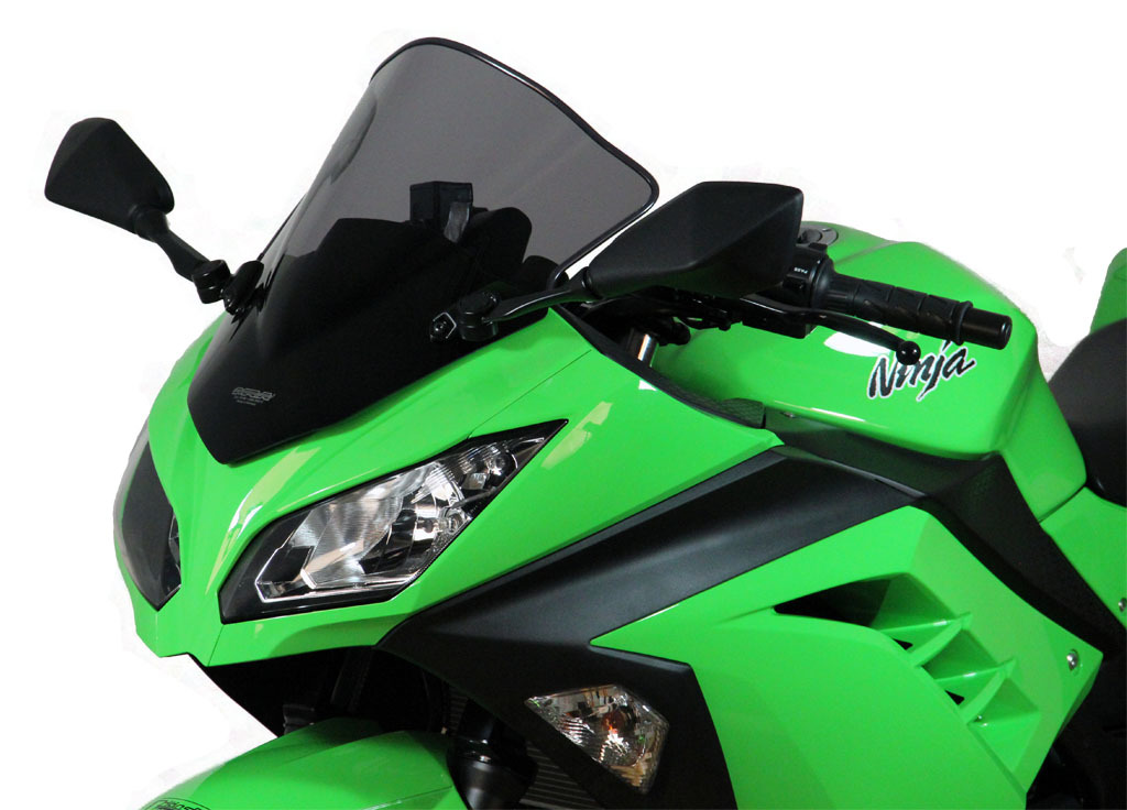 MRA/エムアールエー スクリーン レーシング スモーク Ninja250 13-16【MR658S】_画像1