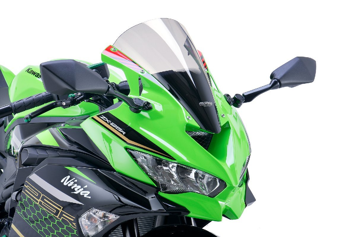 MRA/エムアールエー スクリーン レーシング クリア Ninja ZX-25R/SE 20-21【MR688C】_画像1