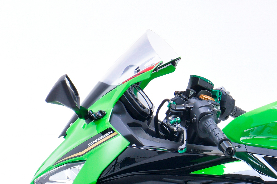 MRA/エムアールエー スクリーン レーシング クリア Ninja ZX-25R/SE 20-21【MR688C】_画像3