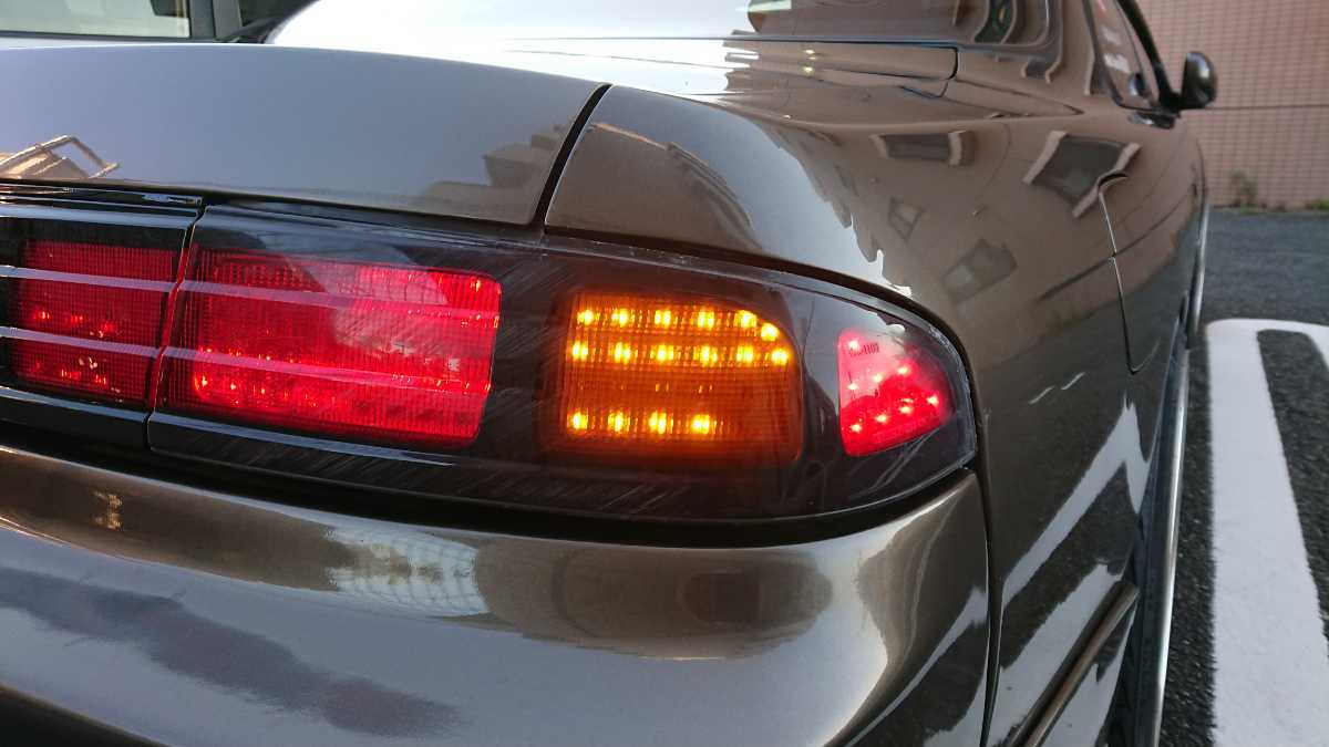 ヤフオク! - 日産 S14シルビア 後期 純正テールランプ LED加