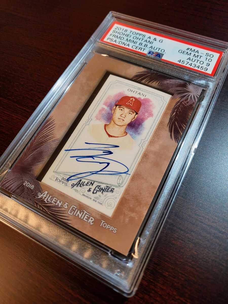 ヤフオク! - PSA10 大谷翔平 2018 Topps Allen G...