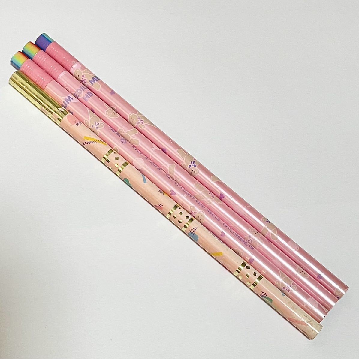 サンリオ 80年代 ファンシー 鉛筆 昭和レトロ 文房具 筆記用具 ハート