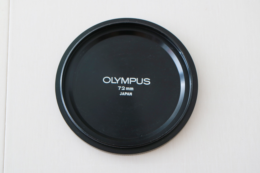 OLYMPUS Olympus 72mm metal lens cap 