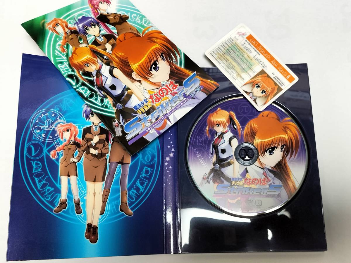 DVD 魔法少女リリカルなのは StrikerS Vol.3 カード有り_画像4