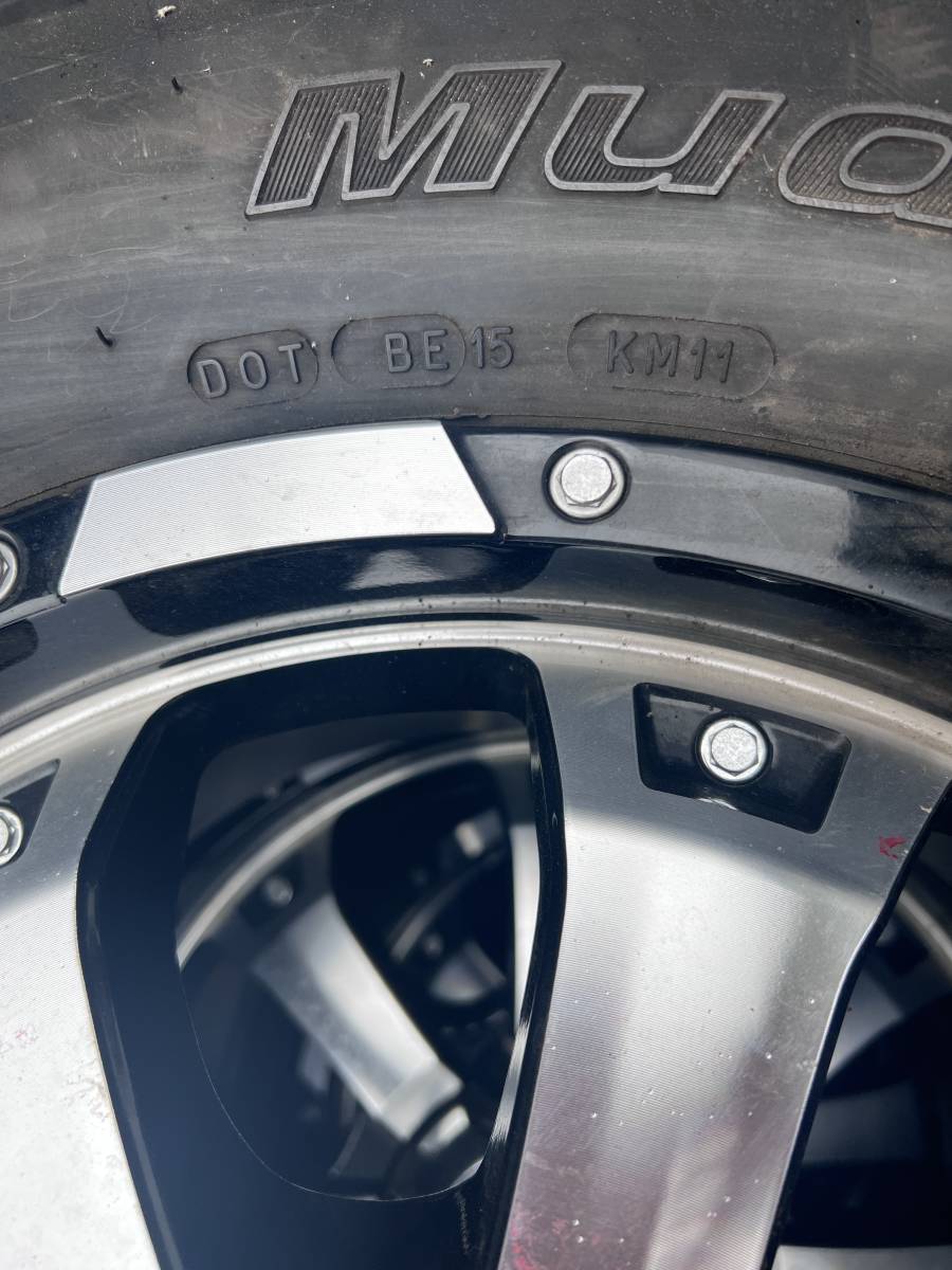 美品!MKW ランクル 5穴 タイヤ・ホイルセット!! LT275 70R18 125 1220 4本_画像5