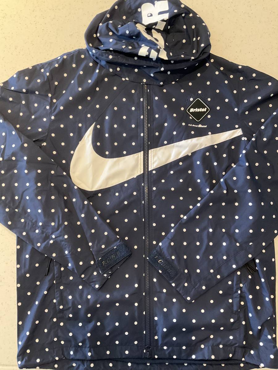 希少 L 送料無料 FCRB 15AW POLKA DOT PRACTCE JACKET