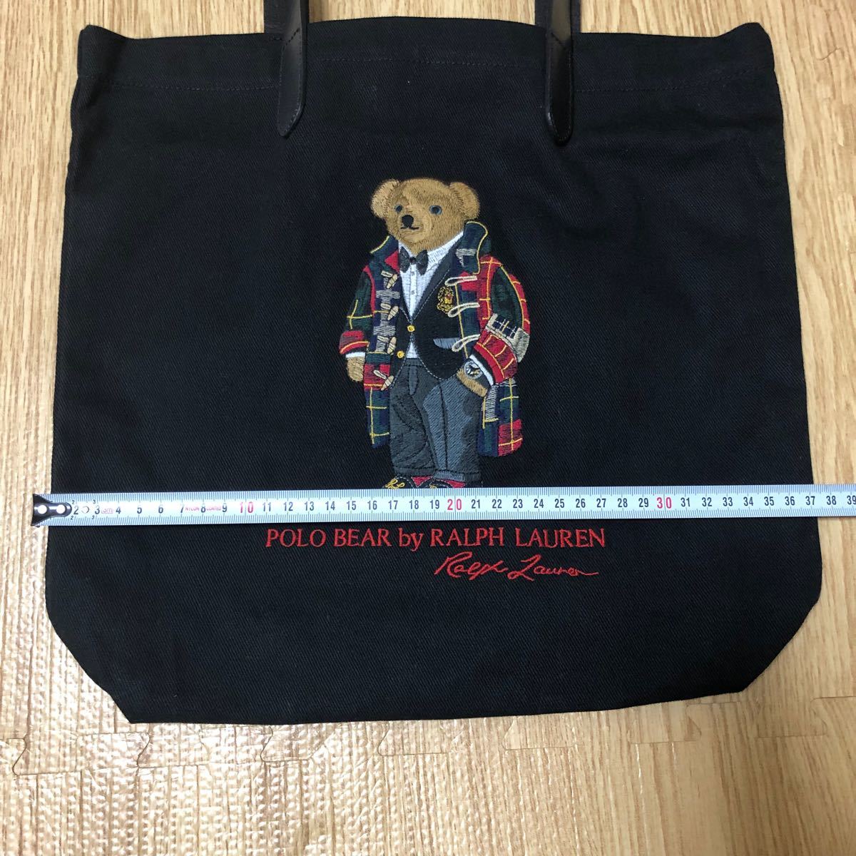 ラルフローレン ポロベア トートバッグ ラルフ 刺繍 レザー 革 ラルフローレン ポロベア トートバッグ ラルフ 刺繍 レザー 革