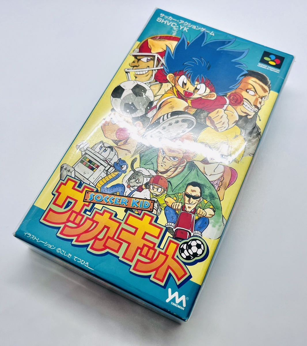 極 SFC スーパーファミコン サッカーキッド 1円スタート 非常に綺麗な