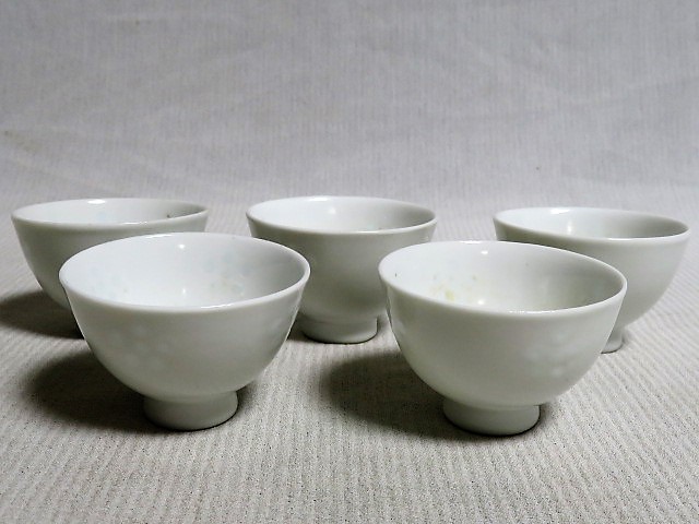 煎茶器　煎茶碗5客　朝日焼　茶器　茶道具