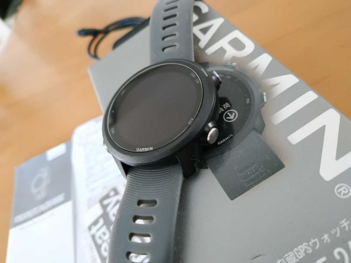 即決 GARMIN ForeAthlete 245 ガーミン フォーアスリート BLACK 黒