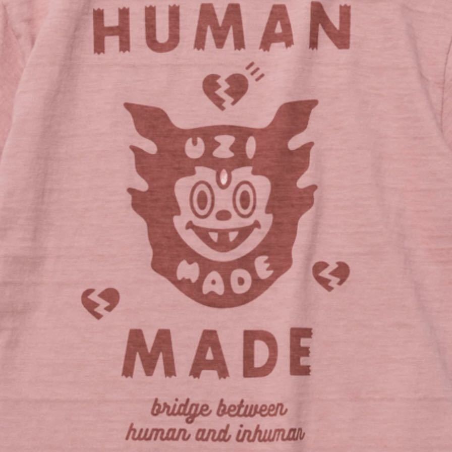 HUMAN MADE ヒューマンメイド × Lil Uzi Vert リル・ウージー・ヴァート UZI MADE T-SHIRT #2 Tシャツ ピンク 2XL 新品_画像1