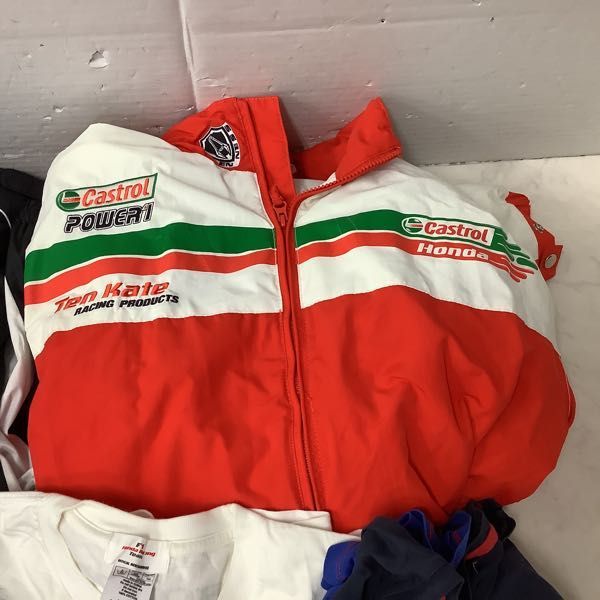 1 jpy ~ with translation Honda racing jacket, McLAREN down vest etc. 
