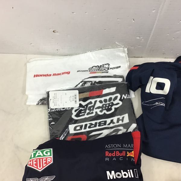 1 jpy ~ with translation Aston Martin Red Bull racing T-shirt L, Mugen CR-Z GT 12 muffler towel etc. 
