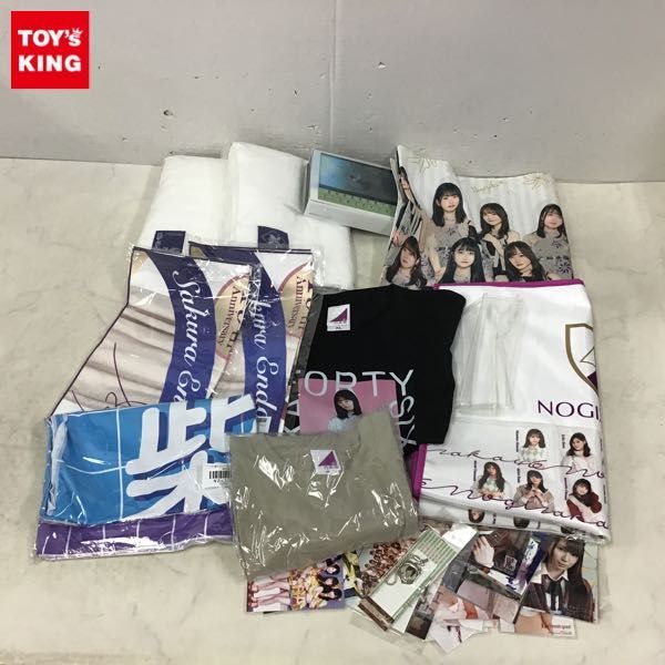 1 jpy ~ with translation Nogizaka 46 2020 year 10 month times raw . memory T-shirt . wistaria Sakura XL,. wistaria . bird produce bath towel A etc. 