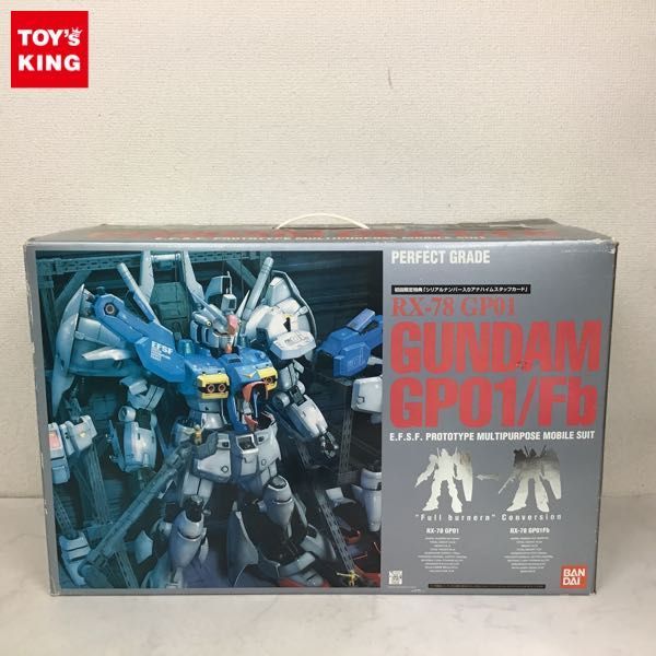 1円〜 バンダイ PG 1/60 機動戦士ガンダム ガンダムGP01/Fb