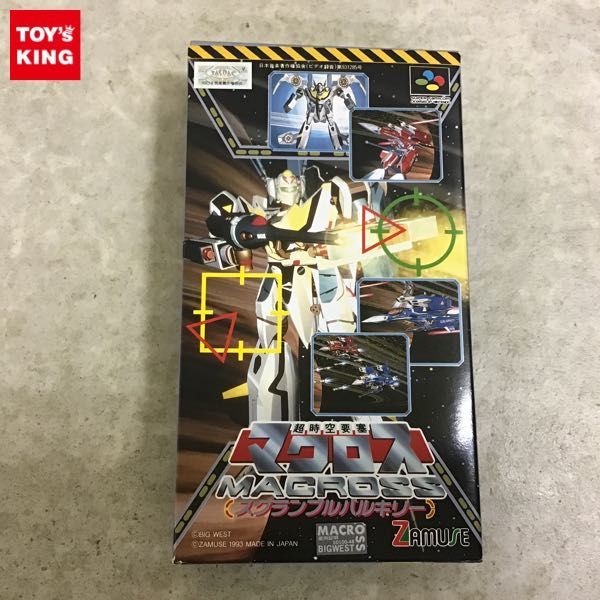 1円〜 SFC スーパーファミコン ソフト 超時空要塞マクロス
