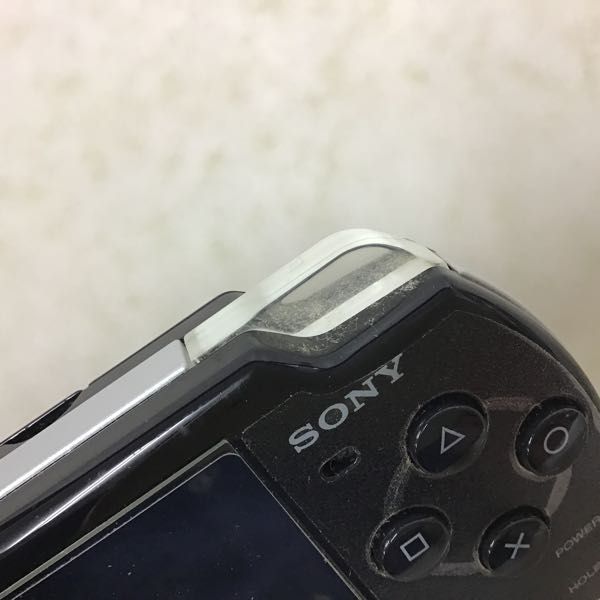 1円〜 動作確認済 初期化済 箱無 PSP-2000 本体 ピアノブラック マット・ブロンズ