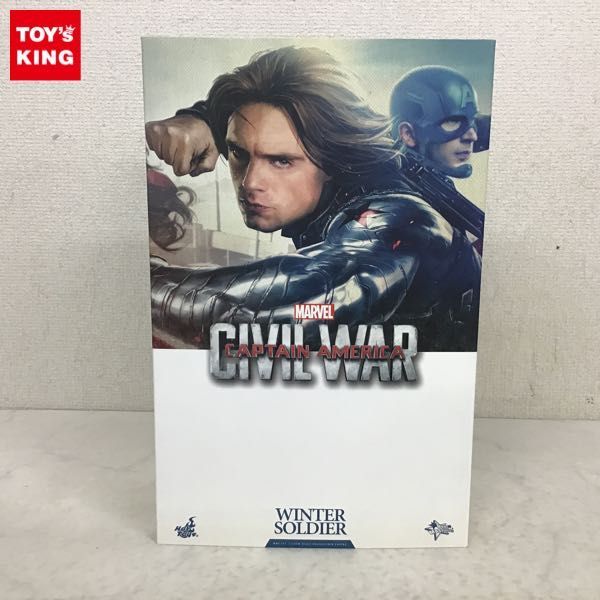 ホットトイズ シビルウォー版 キャプテンアメリカ 1 6 フィギュア
