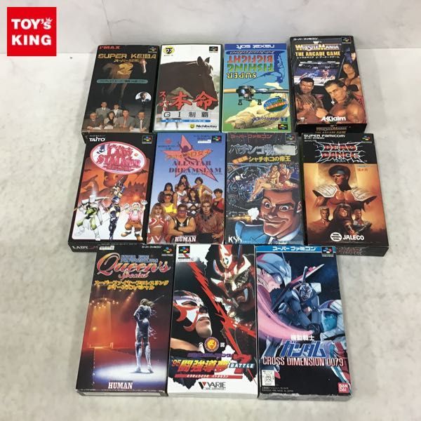 1円〜 スパーファミコン ソフト レッスルマニア ジ・アーケードゲーム