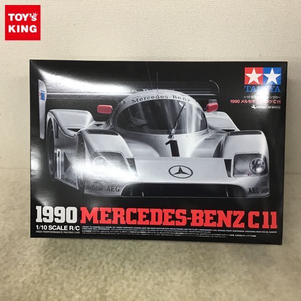 1円〜 タミヤ 電動RCレーシングカー 1/10 1990 メルセデス・ベンツC11