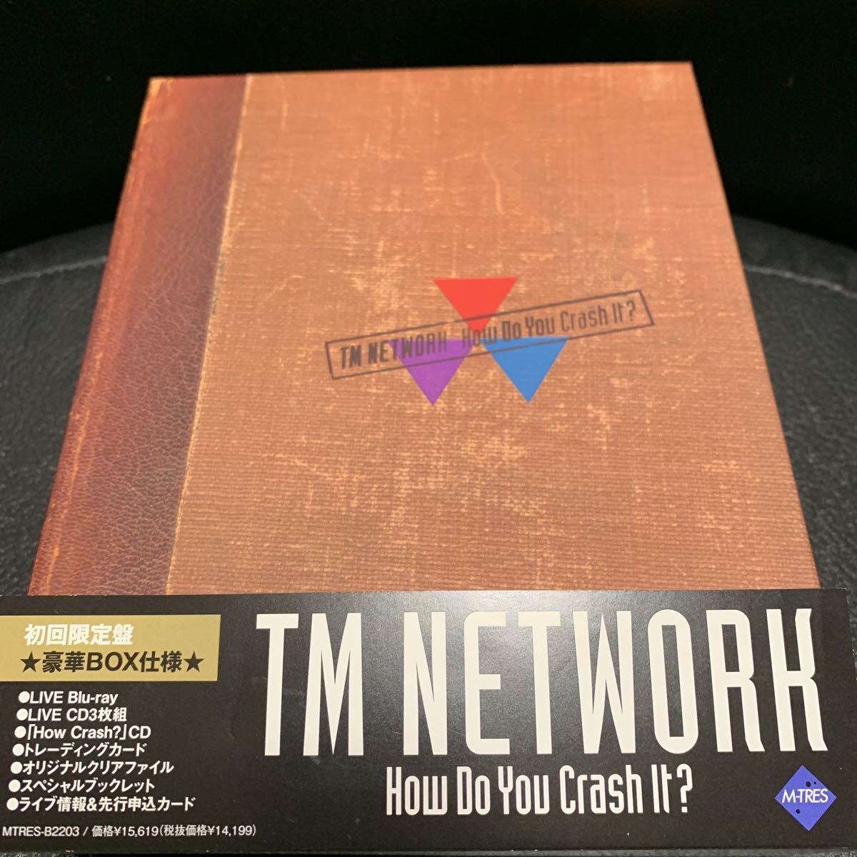 TM NETWORK How Do You Crash It? 初回生産限定盤 豪華BOX仕様blu-ray + CD_画像1