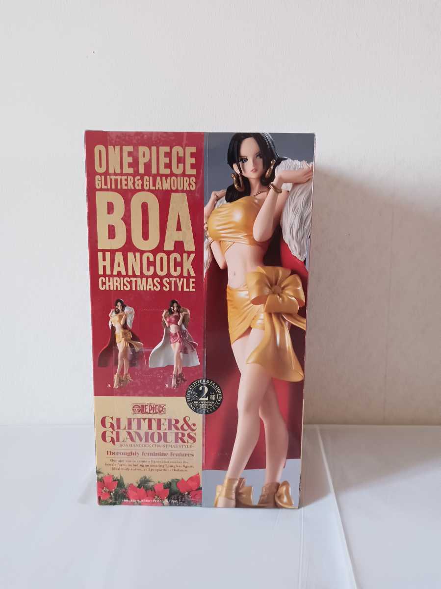 【中古品】★☆未開封☆★ONE PIECE　GLITTER&GLAMOURS BOA HANCOCK CHRISTMAS STYLE ワンピース ボア・ハンコック ワンピースフィギア_画像3