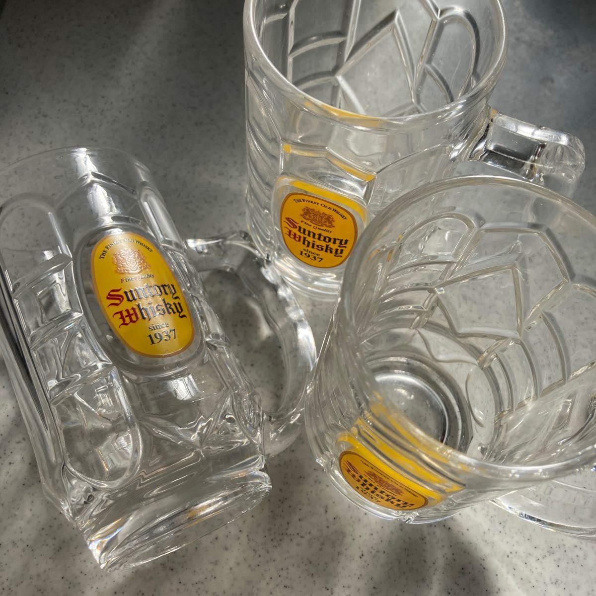 SUNTORY サントリー角 グラス2個 非売品 ロックグラス サントリー ...