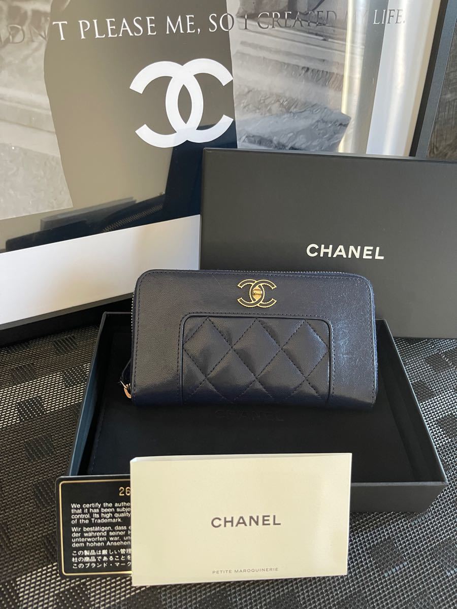 CHANEL シャネル マドモアゼル 財布-