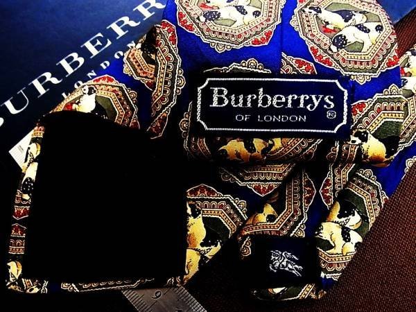 !3088D! состояние товар среднего качества [ дизайн лампа рисунок ] Burberry [BURBERRY] галстук 