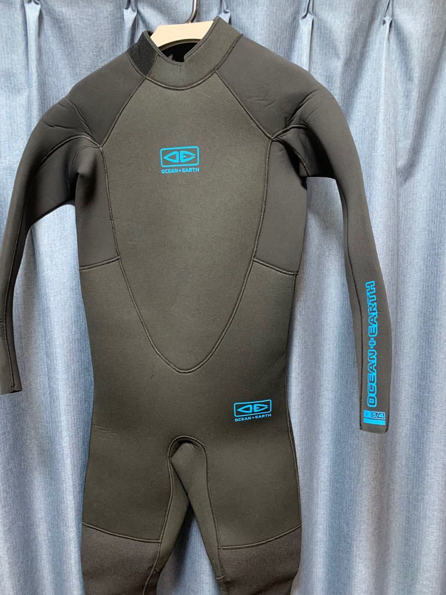 ウェットスーツ 、ジャージ、5ミリ4ミリ、フルスーツ 、ocean & earth