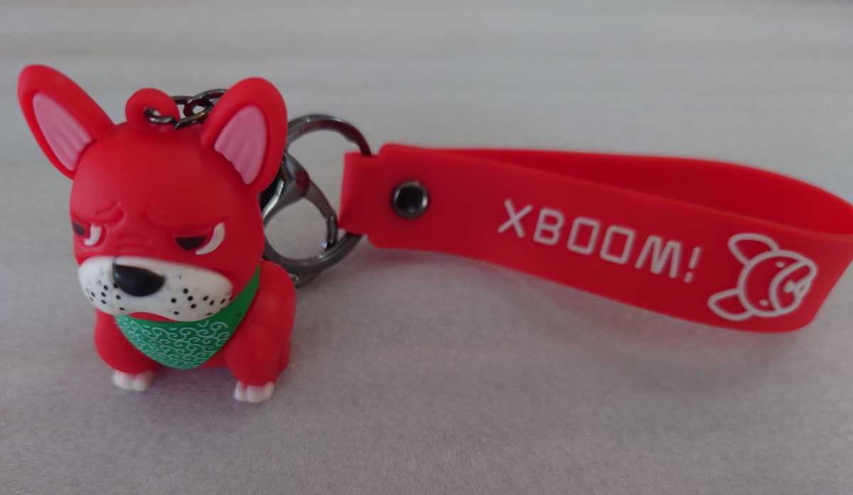 bru dog key holder red wild French bru dog car key ring stylish key holder 