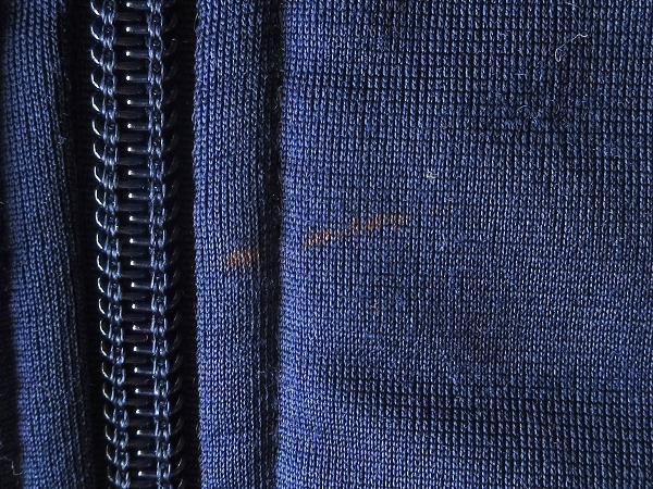  редкий 90s Vintage adidas Adidas to зеркальный . il Logo вышивка с высоким воротником джерси спортивная куртка XS темно-синий orange мужчина женщина "надеты" возможно 