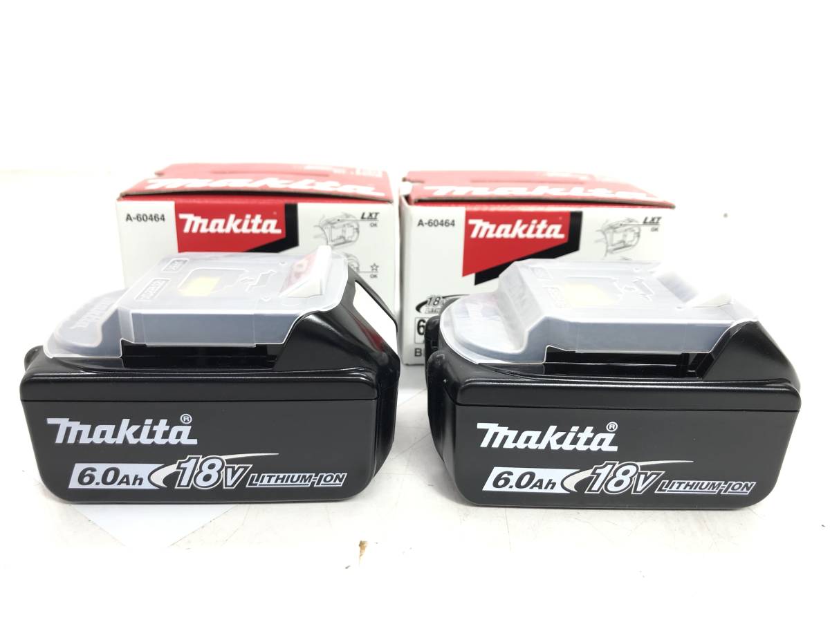 447921【未使用2個セット】makita マキタ 純正 バッテリー BL1860B 18V