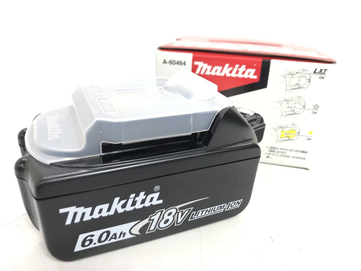 447952【未使用】makita マキタ 純正 バッテリー BL1860B 18V 6.0Ah 雪