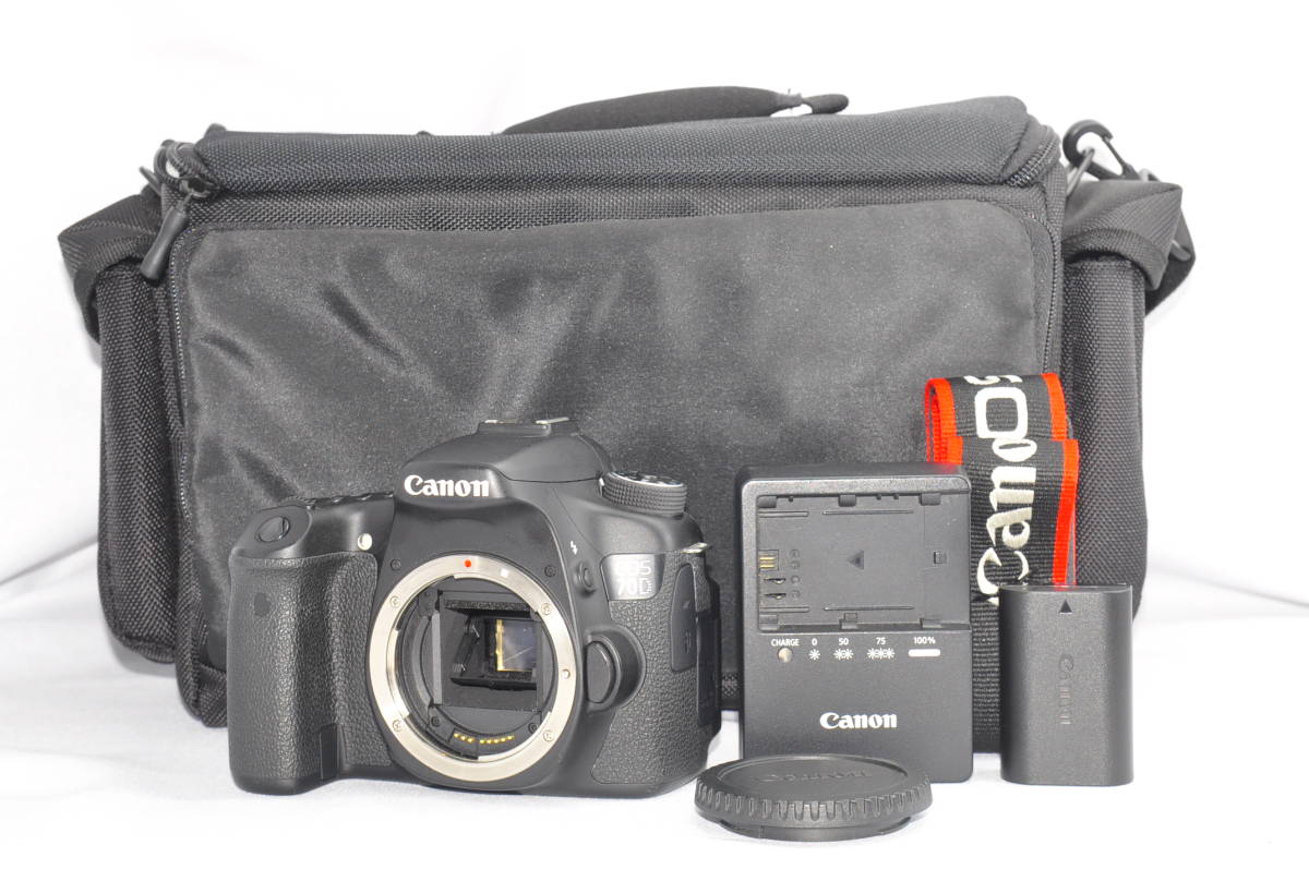 Canon キャノン デジタル一眼レフカメラ EOS70D ボディ☆カメラバッグ