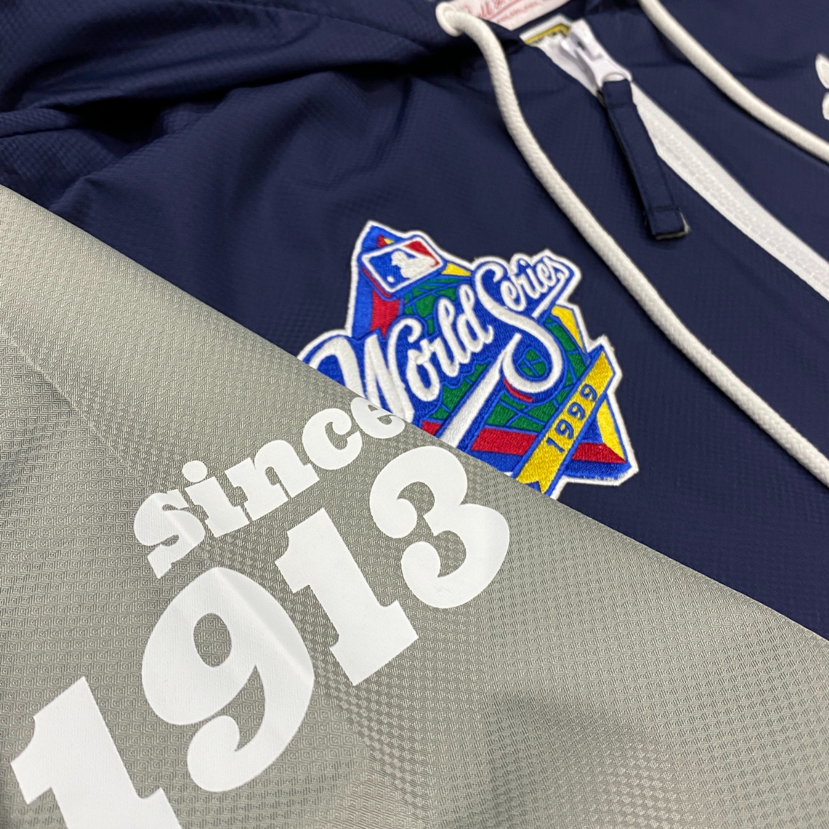 USA正規品【2XL】 Mitchell&Ness ミッチェル＆ネス MLB ニューヨーク ヤンキース Team Origins アノラック ウィンドブレーカー NY Yankees_画像5