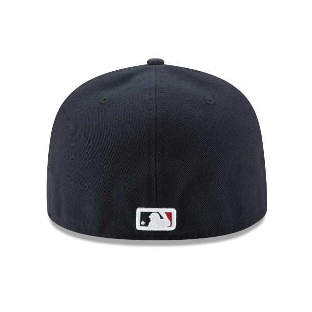 激レア!! USA正規品 「7.1/8」 希少 ワフー酋長 Newera ニューエラ 59FIFTY クリーブランド Indians インディアンス 紺 MLB メジャー ALT_画像6