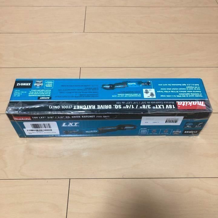 新品 マキタ 18V 電動 ラチェットレンチ XRW01Z DWR180Z 充電式 makita usa_画像3