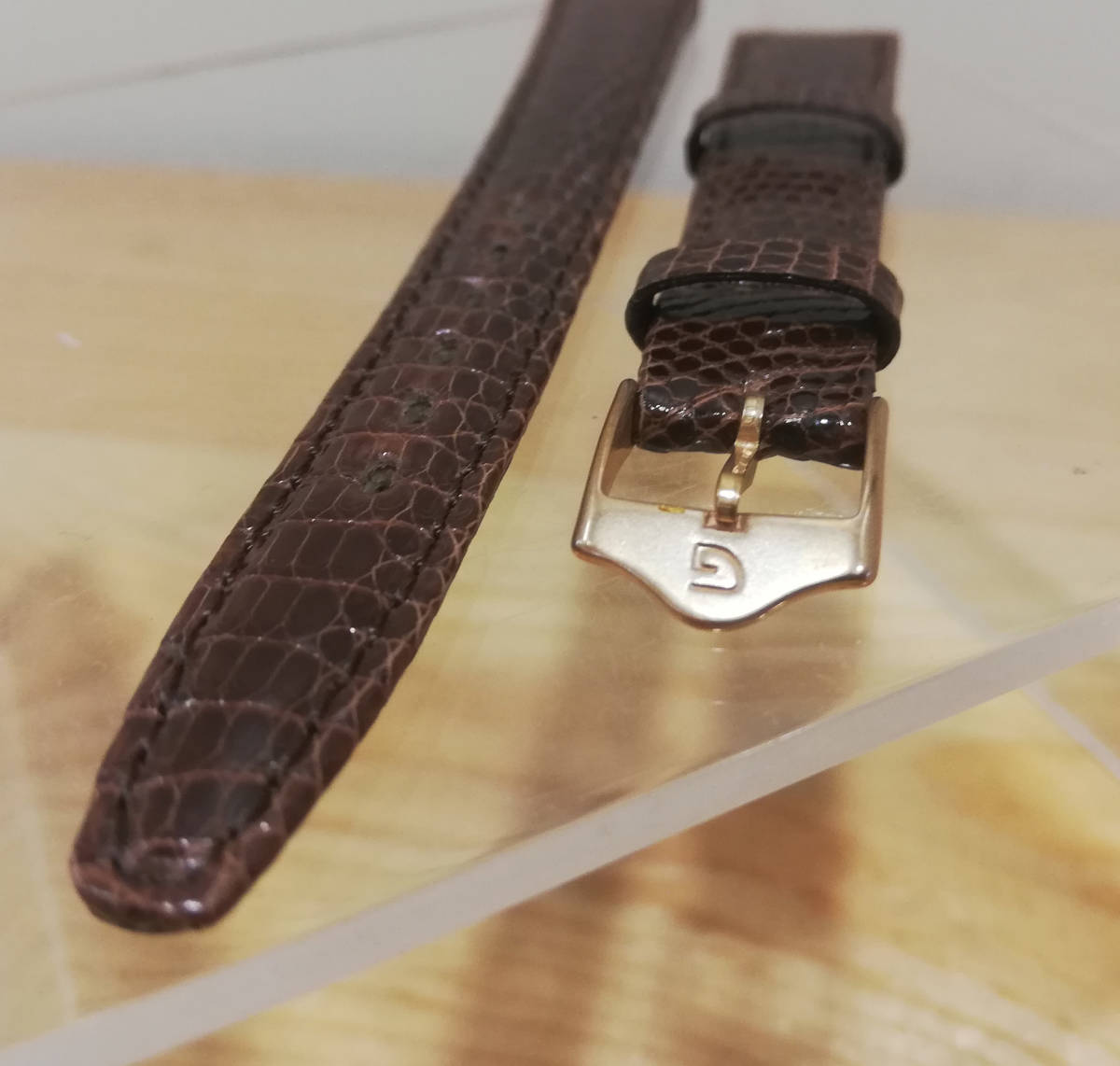 [ не использовался ]GRUEN Gruen CURVEX машина Beck s наручные часы кожа ремень ковер ширина 14mm оригинальный товар редкий новый товар неиспользуемый товар *
